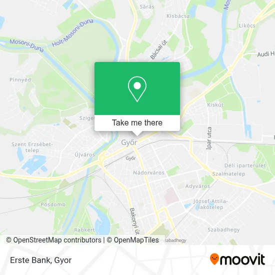 Erste Bank map