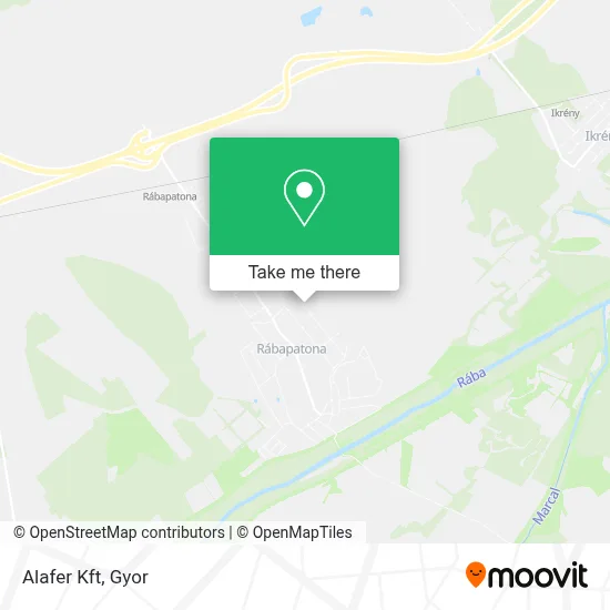 Alafer Kft map