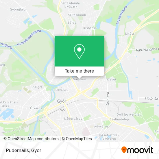 Pudernails map