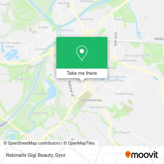 Rebinails Gigi Beauty map