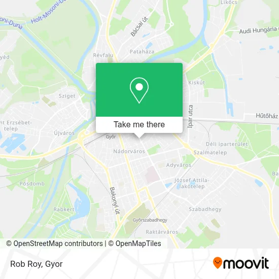 Rob Roy map