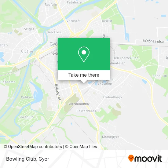 Bowling Club map
