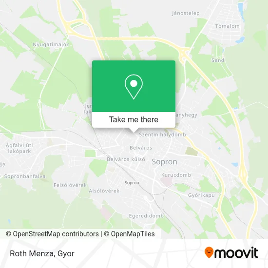 Roth Menza map