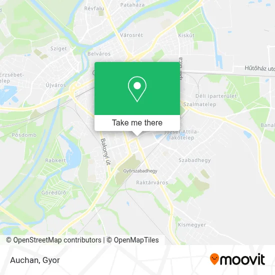 Auchan map