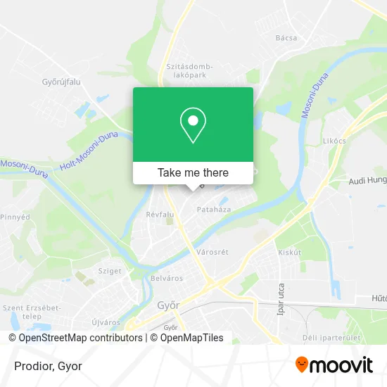 Prodior map