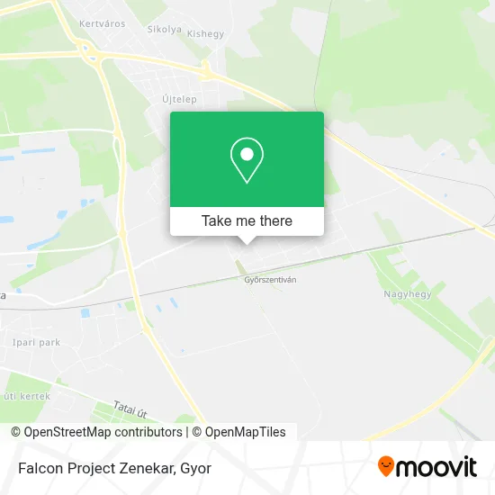 Falcon Project Zenekar map
