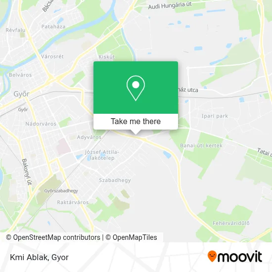 Kmi Ablak map