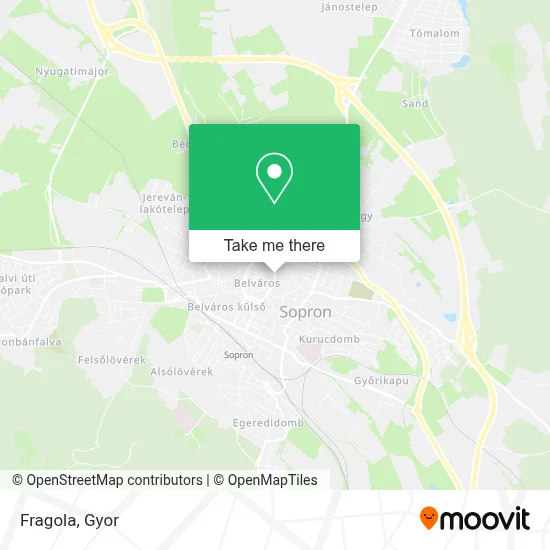 Fragola map
