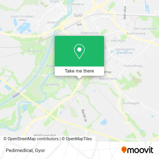 Pedimedical map