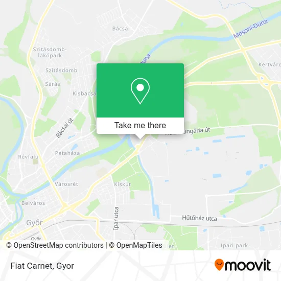 Fiat Carnet map
