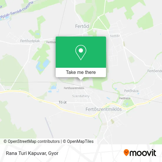 Rana Turi Kapuvar map
