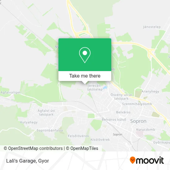 Lali's Garage map