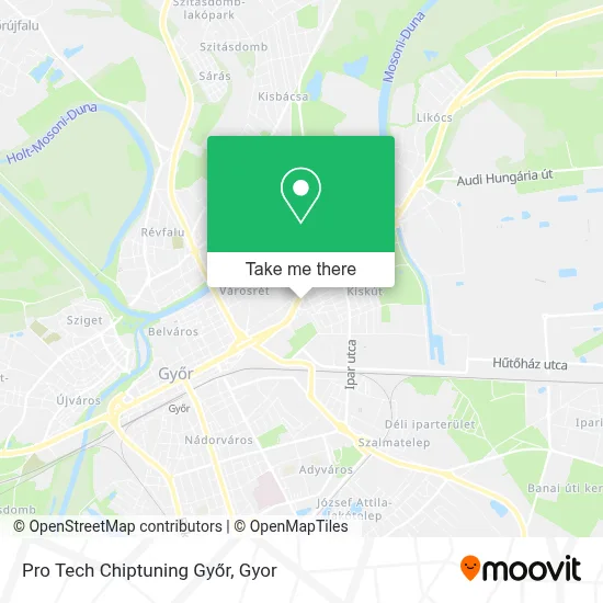 Pro Tech Chiptuning Győr map