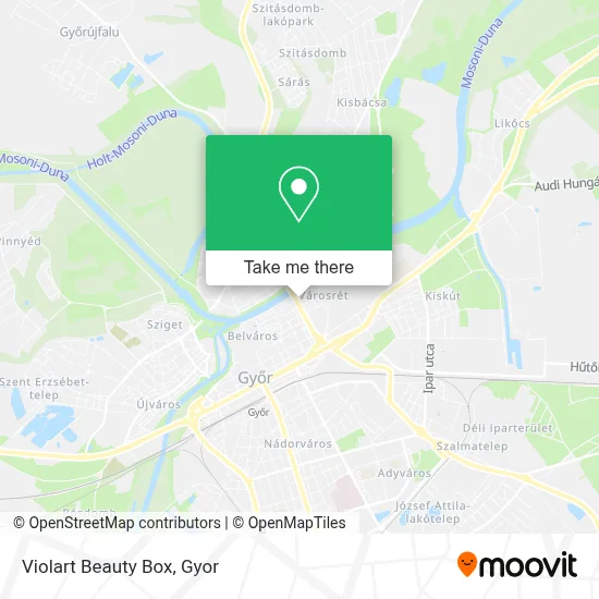Violart Beauty Box map