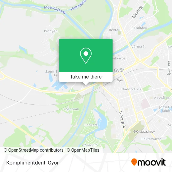 Komplimentdent map