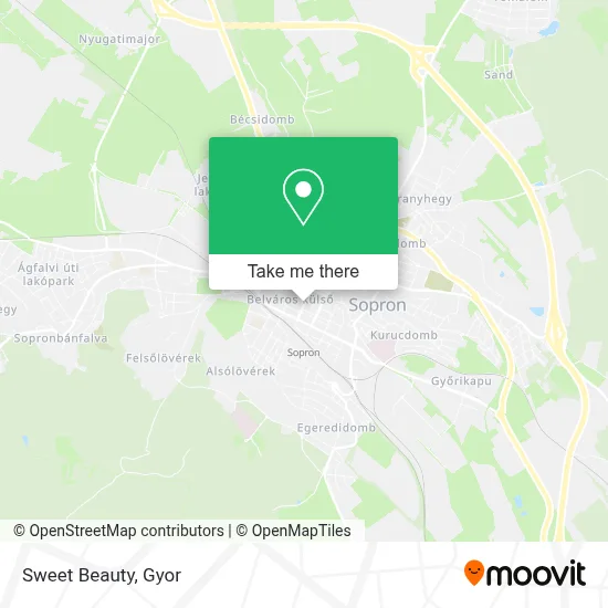 Sweet Beauty map