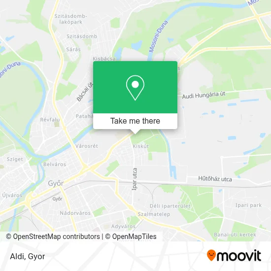Aldi map