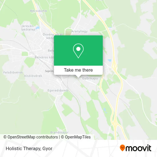 Holistic Therapy map