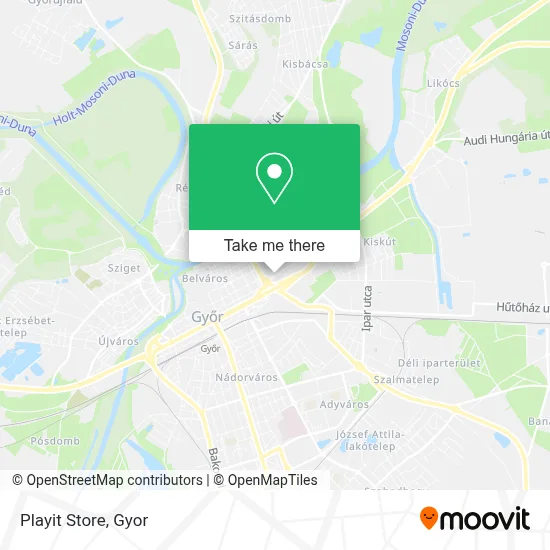 Playit Store map