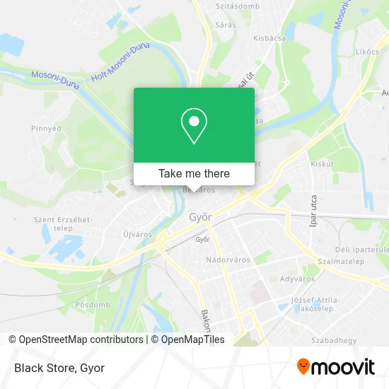 Black Store map