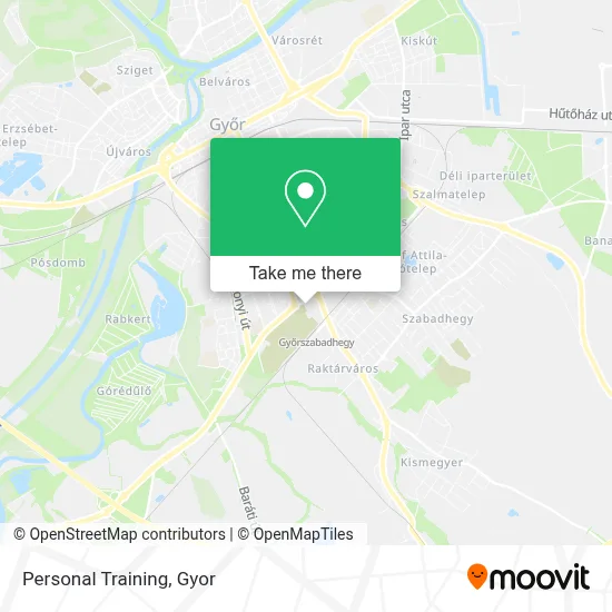 Personal Training map