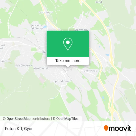 Foton Kft map