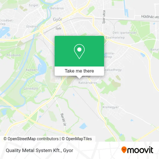 Quality Metal System Kft. map