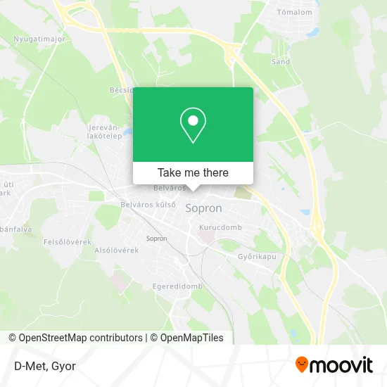 D-Met map