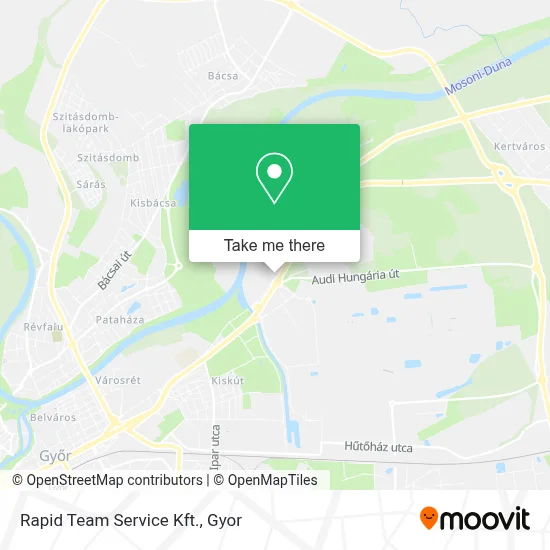 Rapid Team Service Kft. map