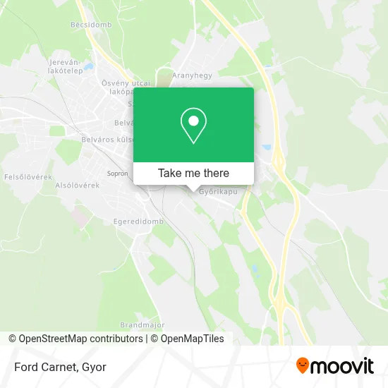 Ford Carnet map