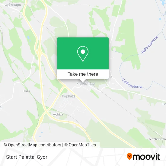 Start Paletta map