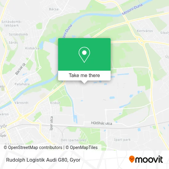 Rudolph Logistik Audi G80 map
