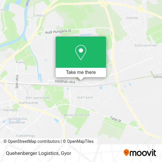 Quehenberger Logistics map