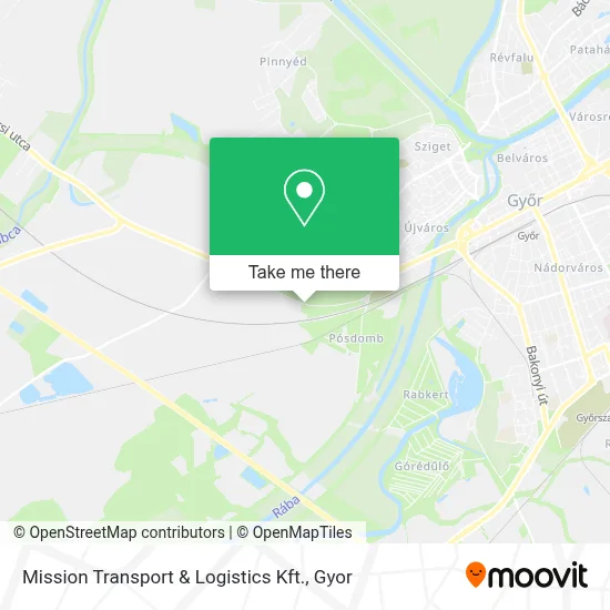 Mission Transport & Logistics Kft. map