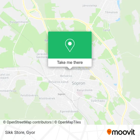 Sikk Store map