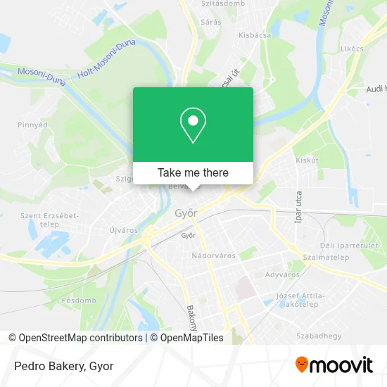 Pedro Bakery map