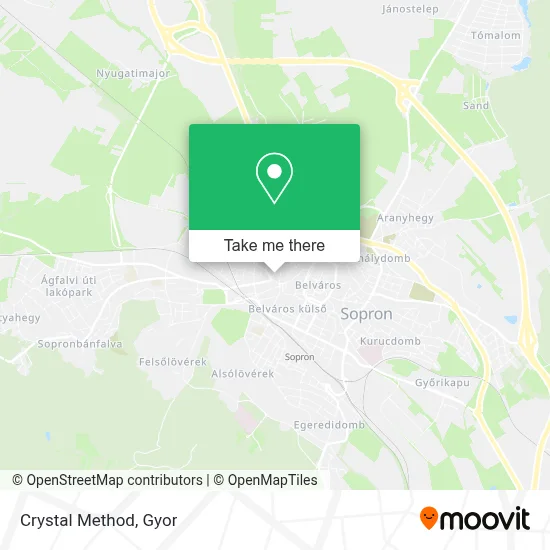 Crystal Method map
