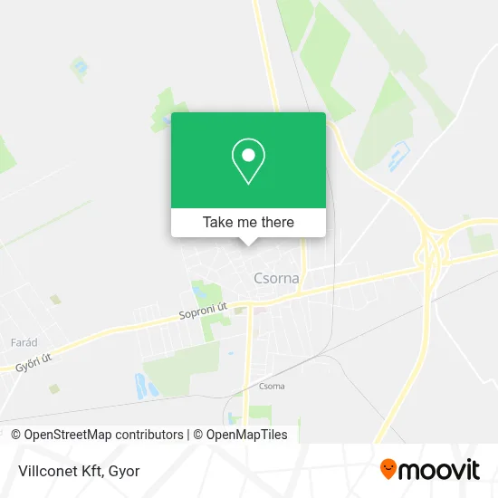 Villconet Kft map