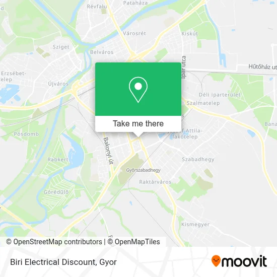 Biri Electrical Discount map
