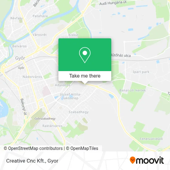 Creative Cnc Kft. map