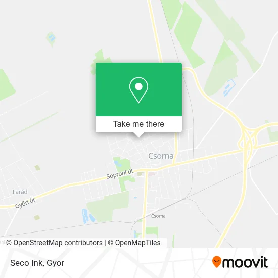 Seco Ink map