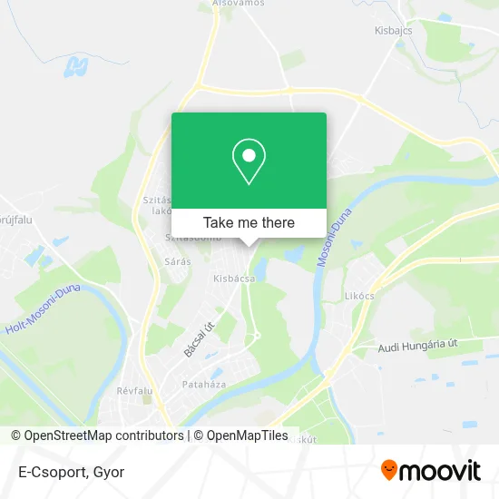 E-Csoport map