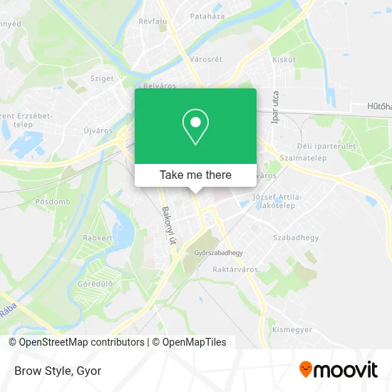 Brow Style map