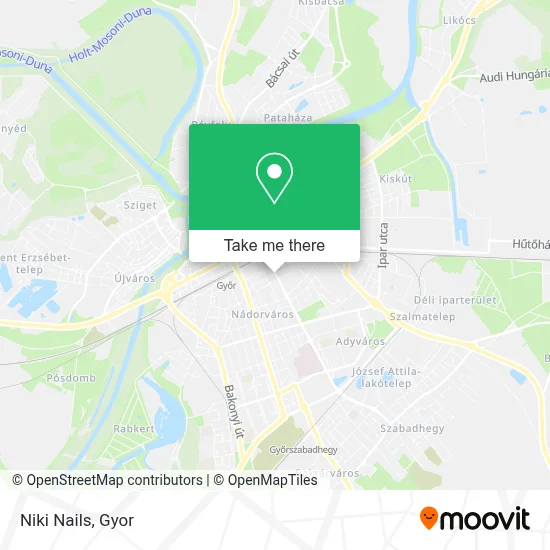 Niki Nails map