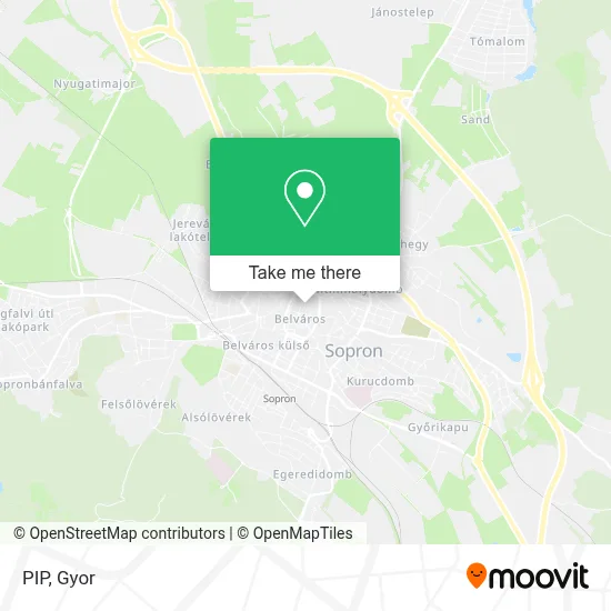 Pip map