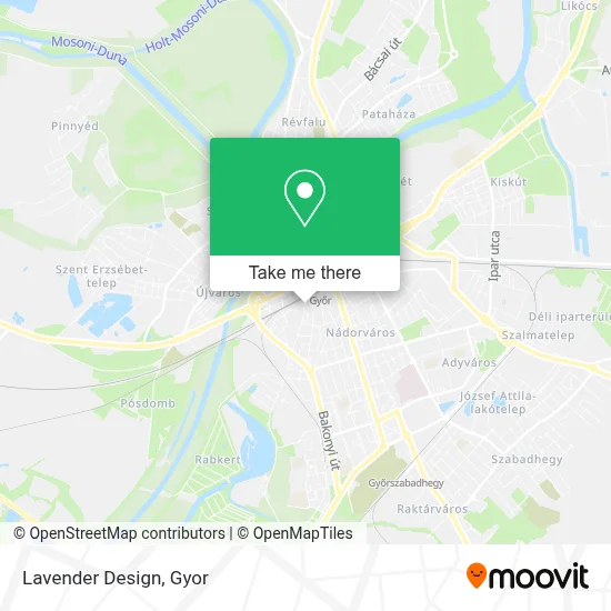 Lavender Design map