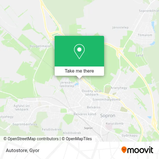 Autostore map