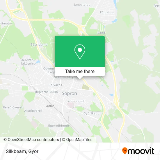 Silkbeam map