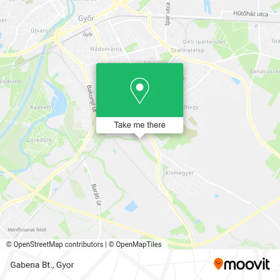 Gabena Bt. map