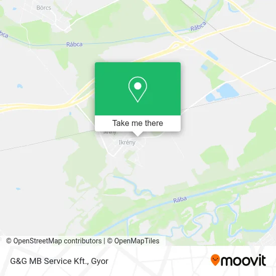 G&G MB Service Kft. map